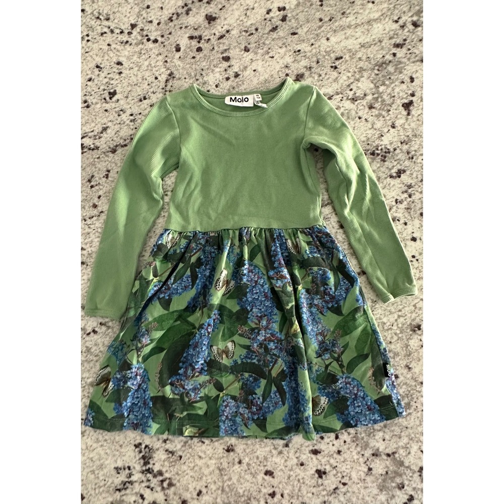 Molo Girls Credence BuddLeja Garden Dress 98/104 3-4yrs